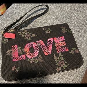 Coach Love wristlet